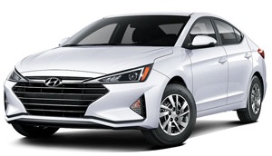 Standard class of cars for rent - Hyundai Elantra